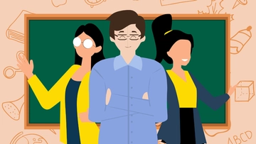 Free World Teachers??? Day Background Template to Edit Online