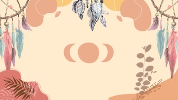 Free Boho Dreamcatcher Background Template to Edit Online