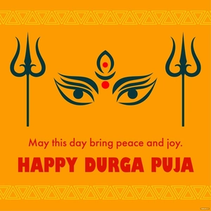 Durga Puja Card