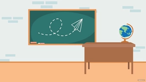 Empty Classroom Background
