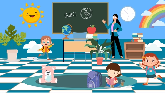 Preschool Classroom Background