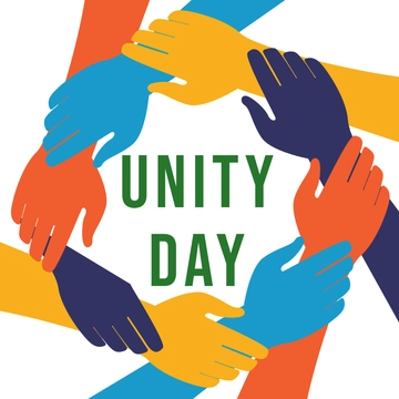 Free Unity Day Celebration Clipart Template to Edit Online