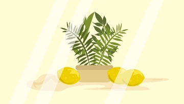 Free Sukkot Banner Background Template to Edit Online