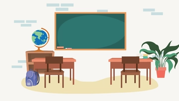 Free Classroom Clipart Background Template to Edit Online