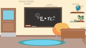 Classroom Setting Background