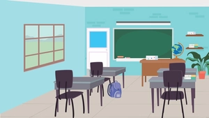 Inside Classroom Background