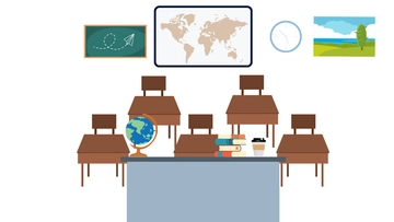 Free Transparent Classroom Background Template to Edit Online