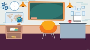 Classroom Vector Background