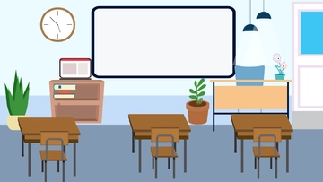 Free Digital Classroom Background Template to Edit Online