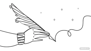 Black Poetry Day Drawing Background