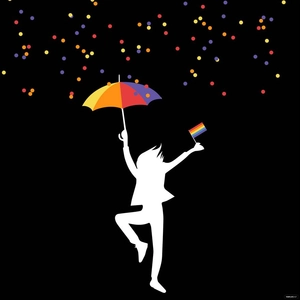 National Coming Out Day Celebration Vector