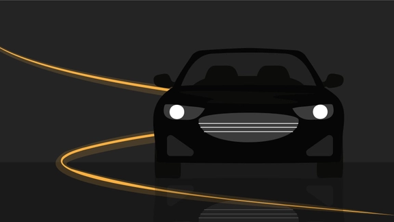 Black Car Background