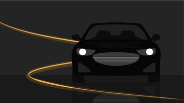 Free Black Car Background Template to Edit Online
