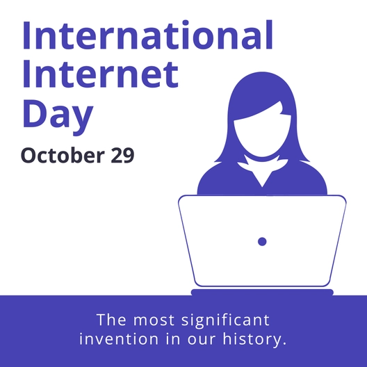 International Internet Day Instagram Post