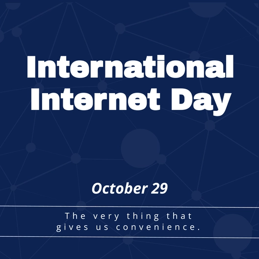 International Internet Day Whatsapp Post