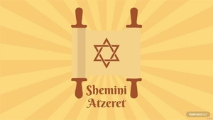 Shemini Atzeret Wallpaper Background