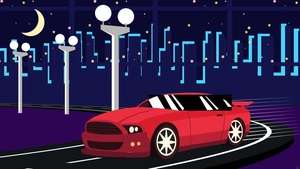 Street Car Background