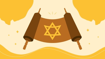 Free Happy Simchat Torah Background Template to Edit Online
