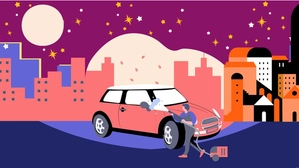 Aesthetic Car Background