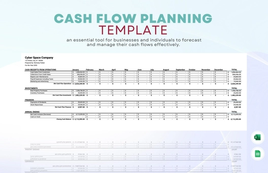 Cashflow Planning Template