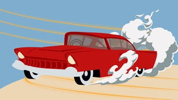 Free Animated Car Background Template to Edit Online