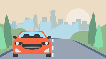 Free Car Road Background Template to Edit Online