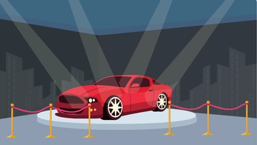 Free Car Studio Background Template to Edit Online