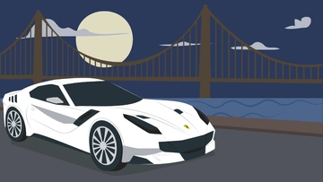 Free Luxury Car Background Template to Edit Online