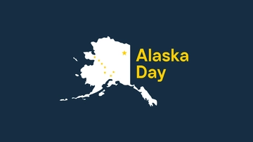 Free Alaska Day Background Template to Edit Online