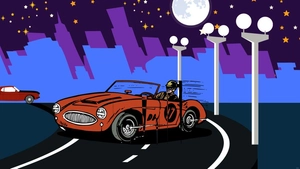 Moving Car Background