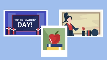 Free World Teachers??? Day Photos Background Template to Edit Online