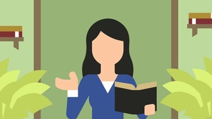 World Teachers’ Day Cartoon Background