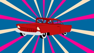 Free Vintage Car Background Template to Edit Online