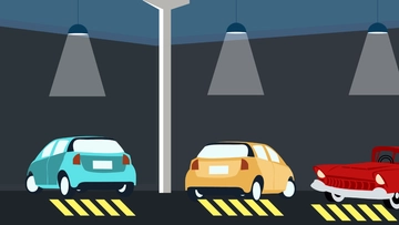 Free Car Parking Background Template to Edit Online