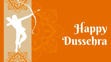 Free Dussehra Texture Background Template to Edit Online