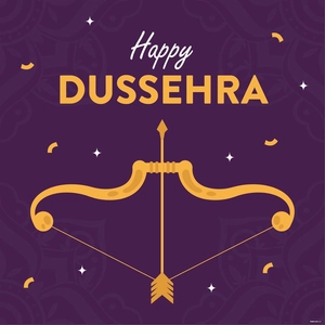Dussehra Celebration Vector