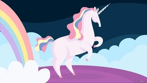 High Resolution Unicorn Background
