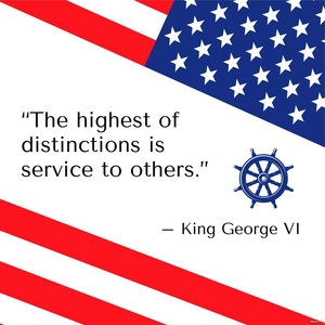 Navy Birthday Quote Vector