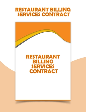 Restaurant Billing Services Contract Template