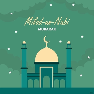 Milad un Nabi Day Vector