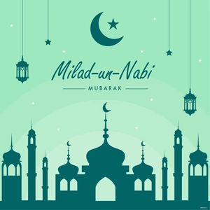 Milad un Nabi Illustration