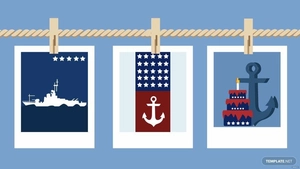 Navy Birthday Image Background