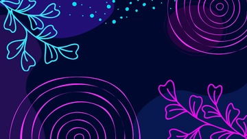 Free Aesthetic Neon Background Template to Edit Online