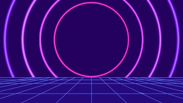 Free Neon Lights Background Template to Edit Online
