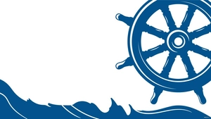 Navy Birthday Design Background