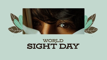 Free World Sight Day Image Background Template to Edit Online Free World Sight Day Image Background Template to Edit Online