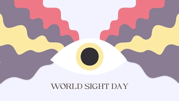 Free World Sight Day Design Background Template to Edit Online