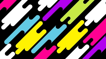 Free Black And White Neon Background Template to Edit Online