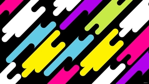 Black And White Neon Background