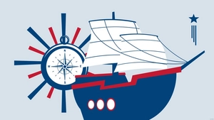 Columbus Day Aesthetic Background